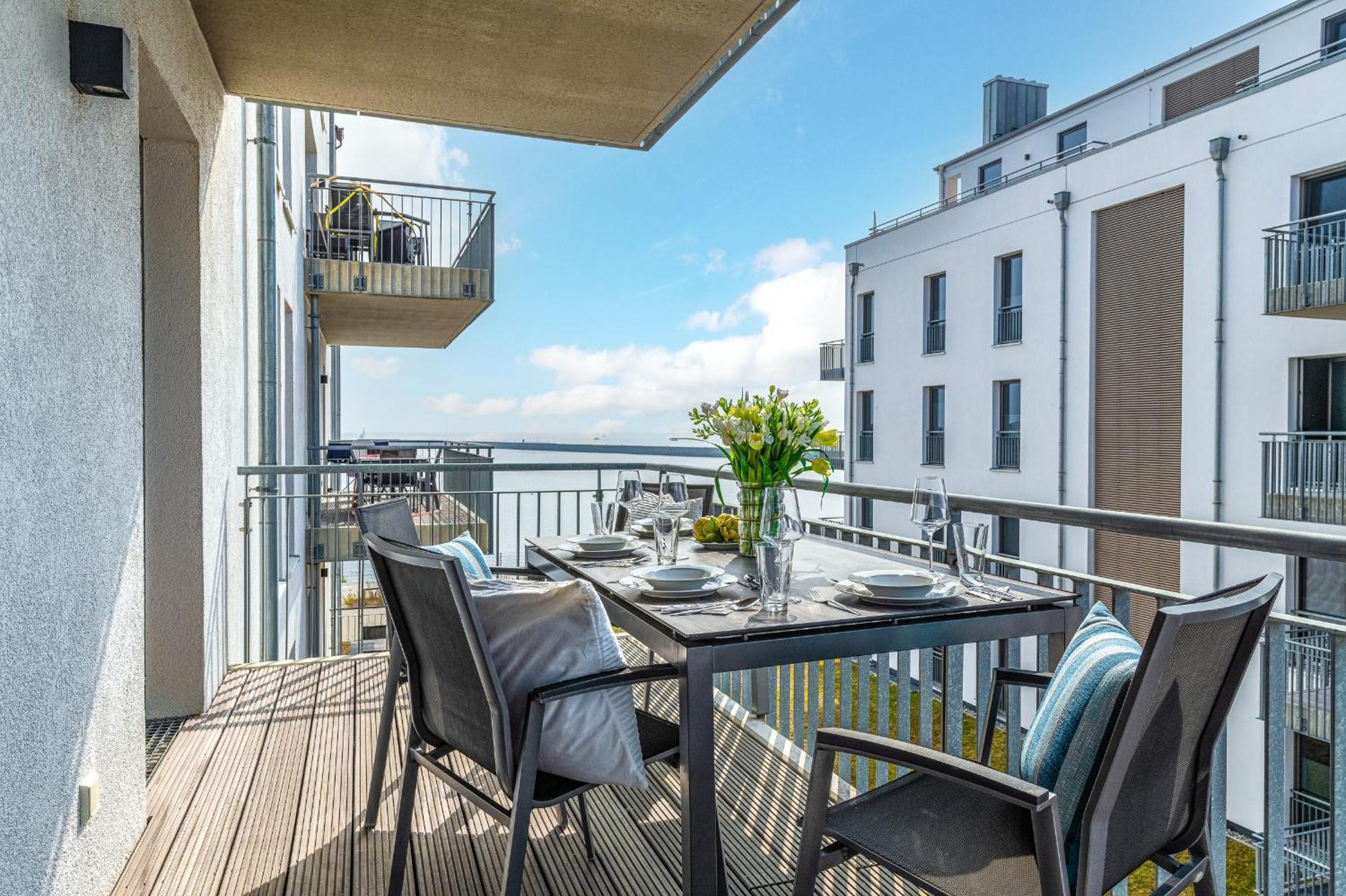 Ocean Storm- 2 Og, Balkon, Kamin Apartment Olpenitz Exterior foto